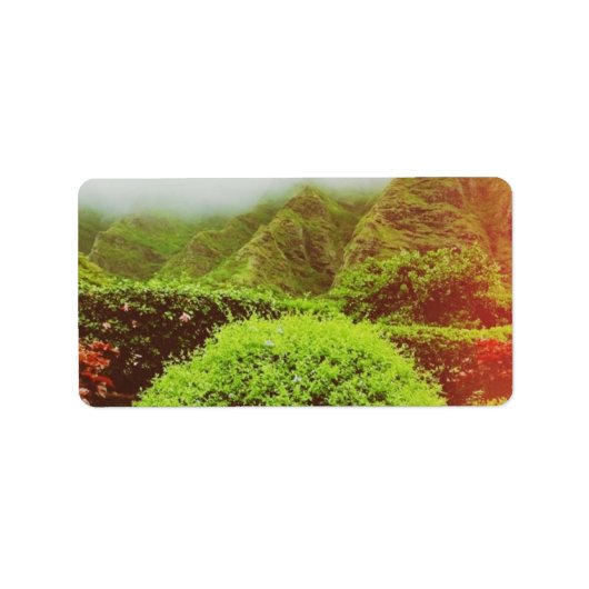 Étiquette Ranch Kualoa (Devant)