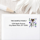 Étiquette Rat drôle Terrier Chien et cercles Art (En situation)