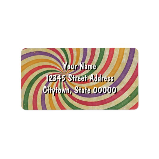 Étiquette Rayon super Rayon Rayon Rayon Design Grungy (Devant)