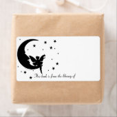 Étiquette Reach for the Stars Bookplate (En situation)