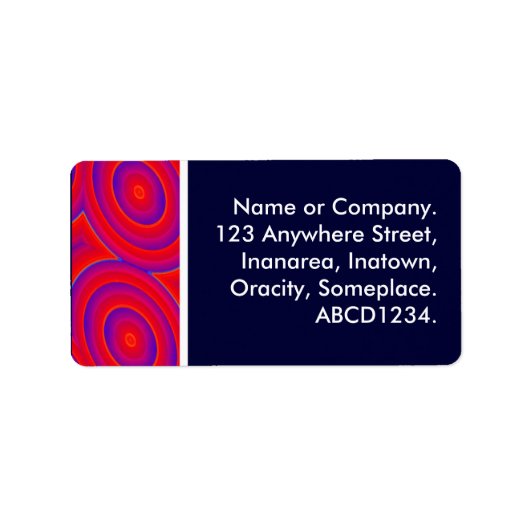 Étiquette Réagir II (Devant)