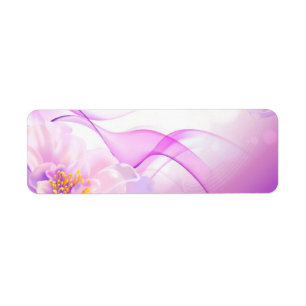 Étiquette RÉALISME NUMÉRIQUE Flower-rose-Arrière - plan-vect