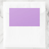 Étiquette rectangulaire Pastel clair (Sac)