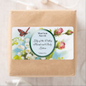Étiquette rectangulaire pour savon et produits de (En situation)