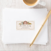 Étiquette Red Barn Address Label (En situation)