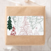 Étiquette Red Green Holiday (En situation)