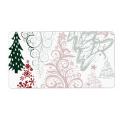 Étiquette Red Green Holiday (Devant)