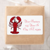 Étiquette Red Maine Lobster Thunder_Cove (En situation)