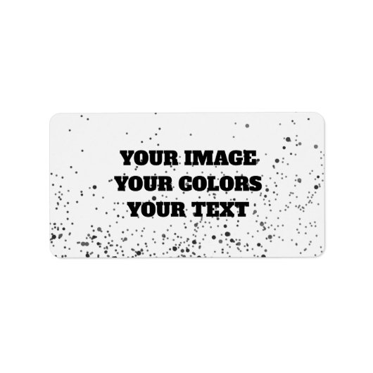 Étiquette Redessiner à partir de Scratch et créer votre prop (Devant)