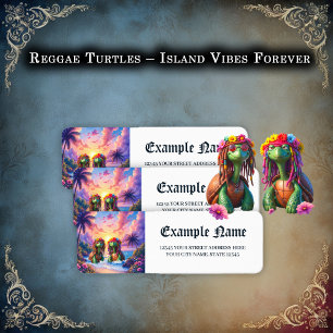 Étiquette Reggae Turtles – Des vibes d'île pour toujours.