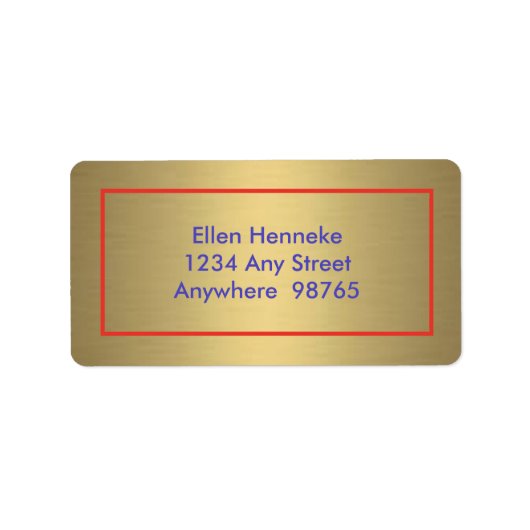 Étiquette Reine des Coeurs (Devant)