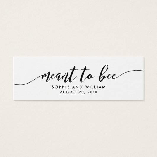 Étiquette Relax Script Signifiant Favour Mariage d (Devant)