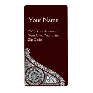 ÉTIQUETTE RENAISSANCE BROWN