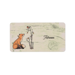 Étiquette Renard