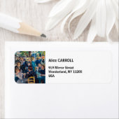 Étiquette Renoir - Danse au Moulin de la Galette (En situation)