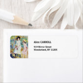 Étiquette Renoir - Enfants en bord de mer, Guernesey (En situation)