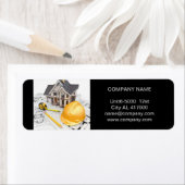 Étiquette Rénovation Maison Retrait Entrepreneur Constructio (En situation)