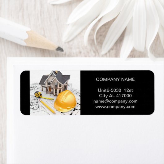 Étiquette Rénovation Maison Retrait Entrepreneur Constructio (En situation)