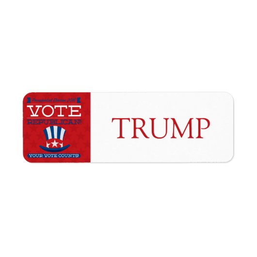 Étiquette Républicain (Devant)