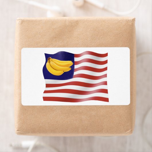 Étiquette République bananière (En situation)
