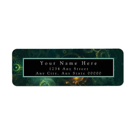 Étiquette Requiem céleste (Devant)