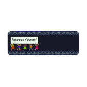 Étiquette Respect Yourself Return Address Label (Devant)