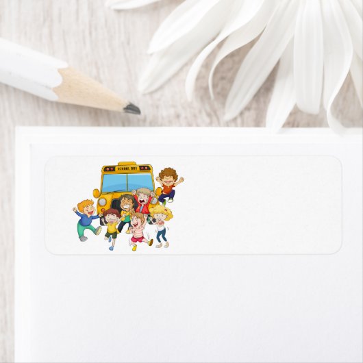 Étiquette Retour à l'école (En situation)