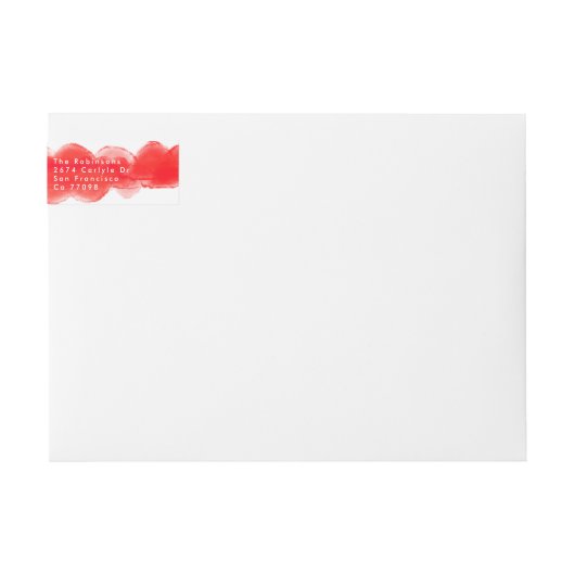 Étiquette retour à l'expéditeur (Devant)