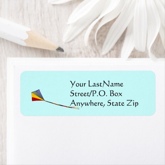 Étiquette - retour - Kite (En situation)