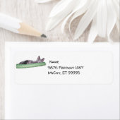 Étiquette - Retour - Kitten russe (En situation)