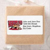 Étiquette Retrait de la lutte (En situation)