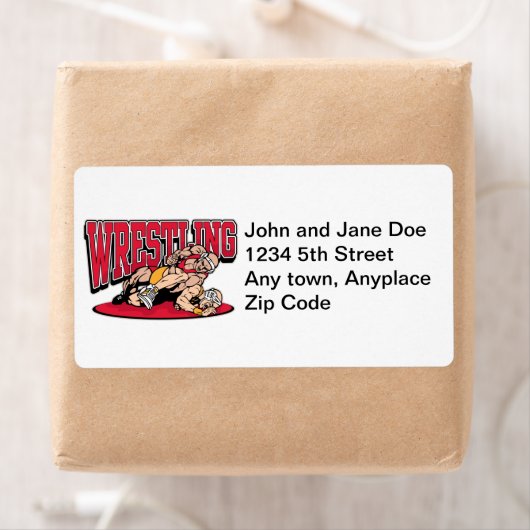 Étiquette Retrait de la lutte (En situation)