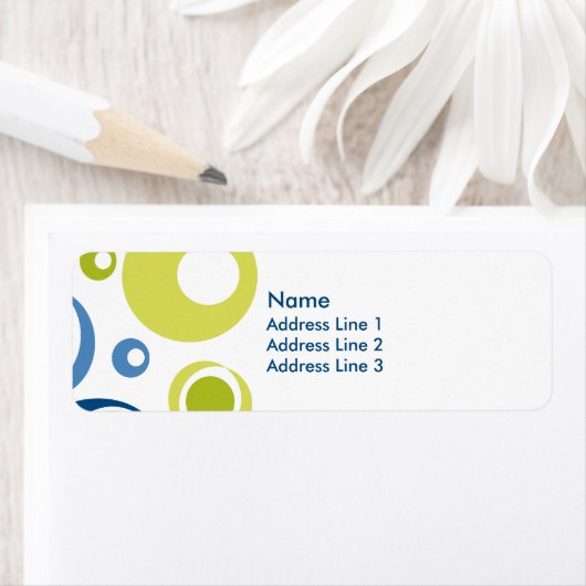 Étiquette Rétro (En situation)