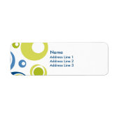 Étiquette Rétro (Devant)