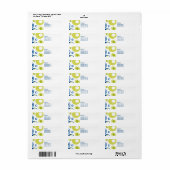 Étiquette Rétro (Feuille entière)