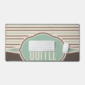Étiquette Rétro Café (Clavier et souris)