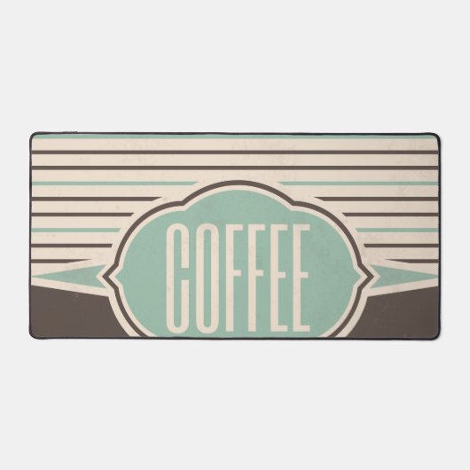 Étiquette Rétro Café (Recto)