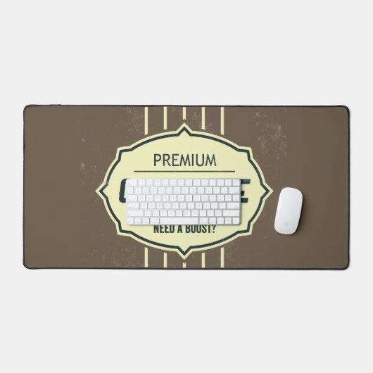 Étiquette rétro essence (Clavier et souris)