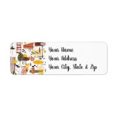 Étiquette Retro Fall A Go-Go (Devant)