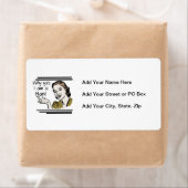 Étiquette Rétro T-shirts et cadeaux de Nani (En situation)