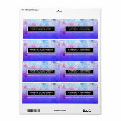 Étiquette Return Address Label (Feuille entière)