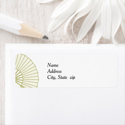 Étiquette Return Address Label (En situation)