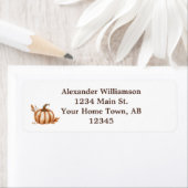 Étiquette Réunion familiale Automne Automne Thanksgiving Inv (En situation)