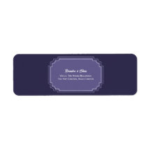 Rêve de Lavande Moderne Élégant Bordure