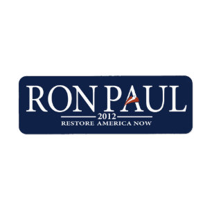 Étiquette Révolution de Ron Paul