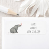 Étiquette Rhino (En situation)