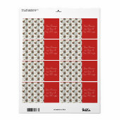 Étiquette Rideau de rose rouge Thunder_Cove (Feuille entière)