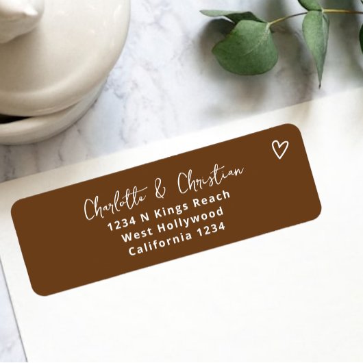 Étiquette Rien De Fancy Just Love Super Rétro les années 70 