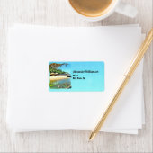 Étiquette River Meets Ocean 0330 Adresse (En situation)