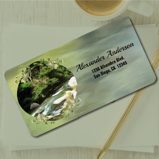 Étiquette River South 0365 Adresse